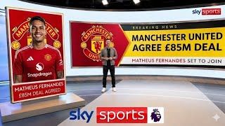 🚨OFFICIAL! MANCHESTER UNITED COMPLETE MASSIVE MATHEUS FERNANDES DEAL – FIVE-YEAR CONTRACT SEAL ! 