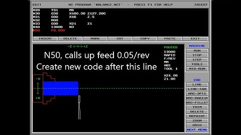 Hercus PC200 CNC blank CAM file for material position and run as a subroutine