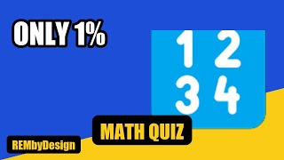 Celebrity Math Puzzle Quiz: Only 1% Can Solve All 30 [Genius] Wealth