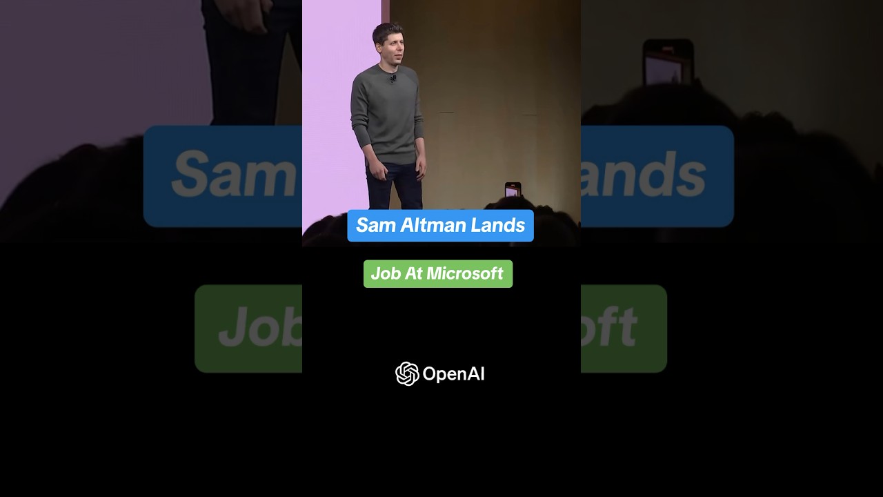 Microsoft hires co-founder of ChatGPT