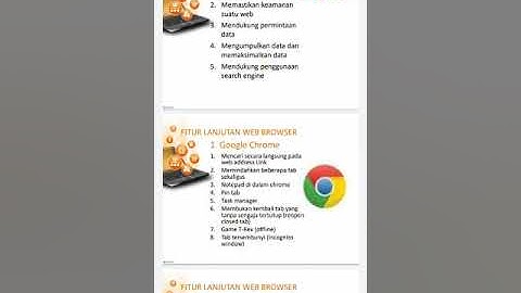 Materi Informatika SMP kelas 9 Web Browser
