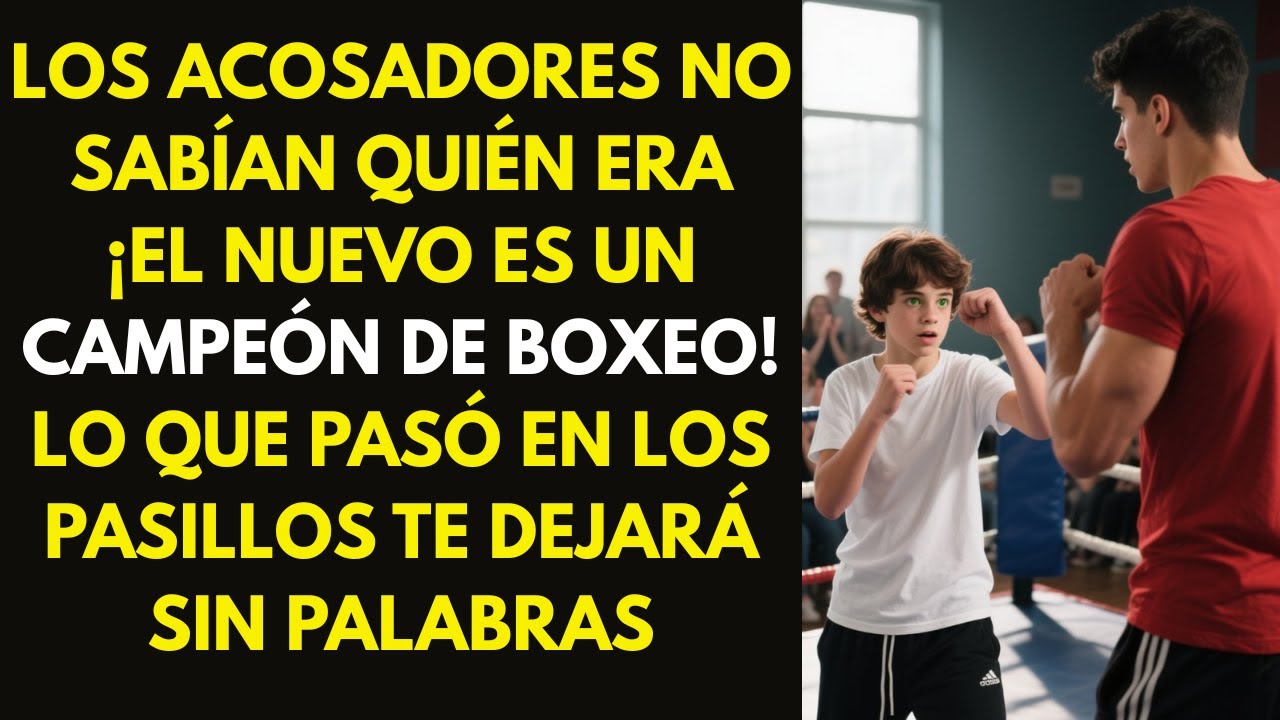 Los acosadores no sabían quién era… ¡el nuevo es un campeón de boxeo ...