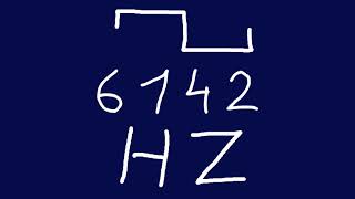 6142 hz square