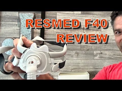 ResMed AirFit F40 Honest Full Face Mask CPAP Review