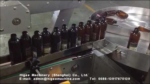 2 HAS3500 automatic labeling machine for bottles with double labels