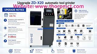 ZD-X20 Automatic Tool Grinder Upgrade | New High Precision Probe Tool Setting System