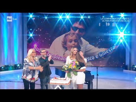 Marco Masini canta insieme a Ginevra Nuti "Sarà per te" - Domenica In 16/05/2021