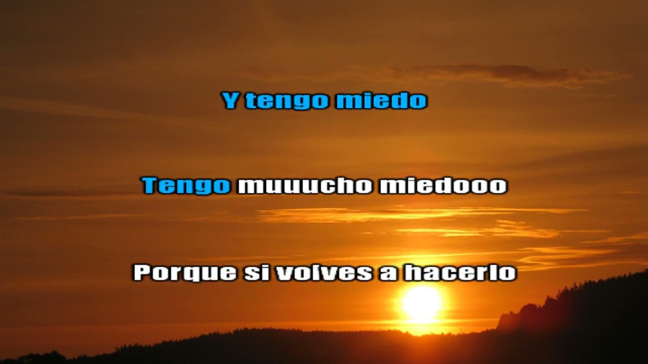 KARAOKE  SOL NACIENTE  -  NO VUELVAS  A BESARME -   KARAOKES  DADEANET