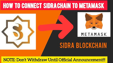 SIDRA Bank New update. How to Connect SIDRA CHAIN TO METAMASK Sidra Bank Crypto Withdrawal update