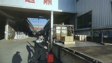 Self lifting stacker 500kg 700kg RONLI pallet stacker#lifttruck #forklift #selfloadertruck #stacker