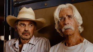 Billy Bob Thornton and Sam Elliott break down their 'very heavy' father-son dynamic in Landman sea