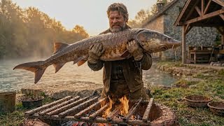 Solo Ice Fishing – Off-Grid Camping & Wild Trout Catch & Cook