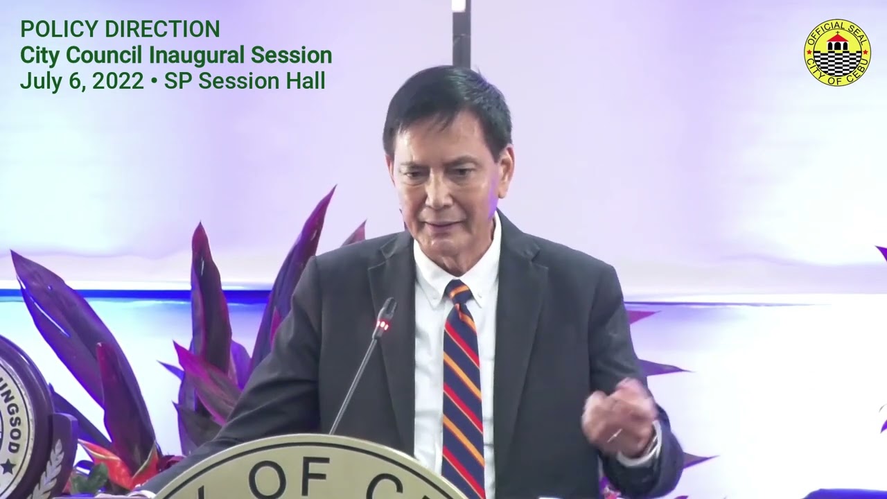 Cebu City Mayor Mike Rama • 2022 Policy Direction Speech