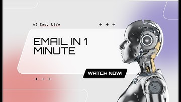 Write Any Email with AI in 1 Minute! 💻📧 (Super Easy Tutorial)