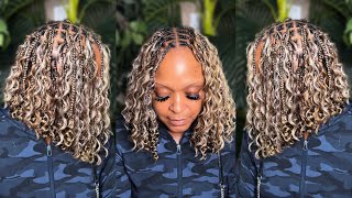 Angled Boho Bob Tutorial | Beginner Friendly | •BraidsByTyTi