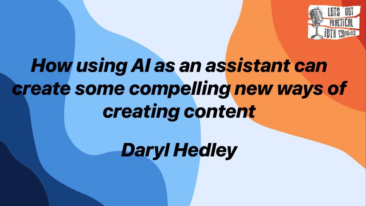 How using AI as an assistant can create some compelling new ways of ...