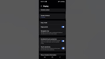 How to activate touch sensitivity on your Samsung phone!