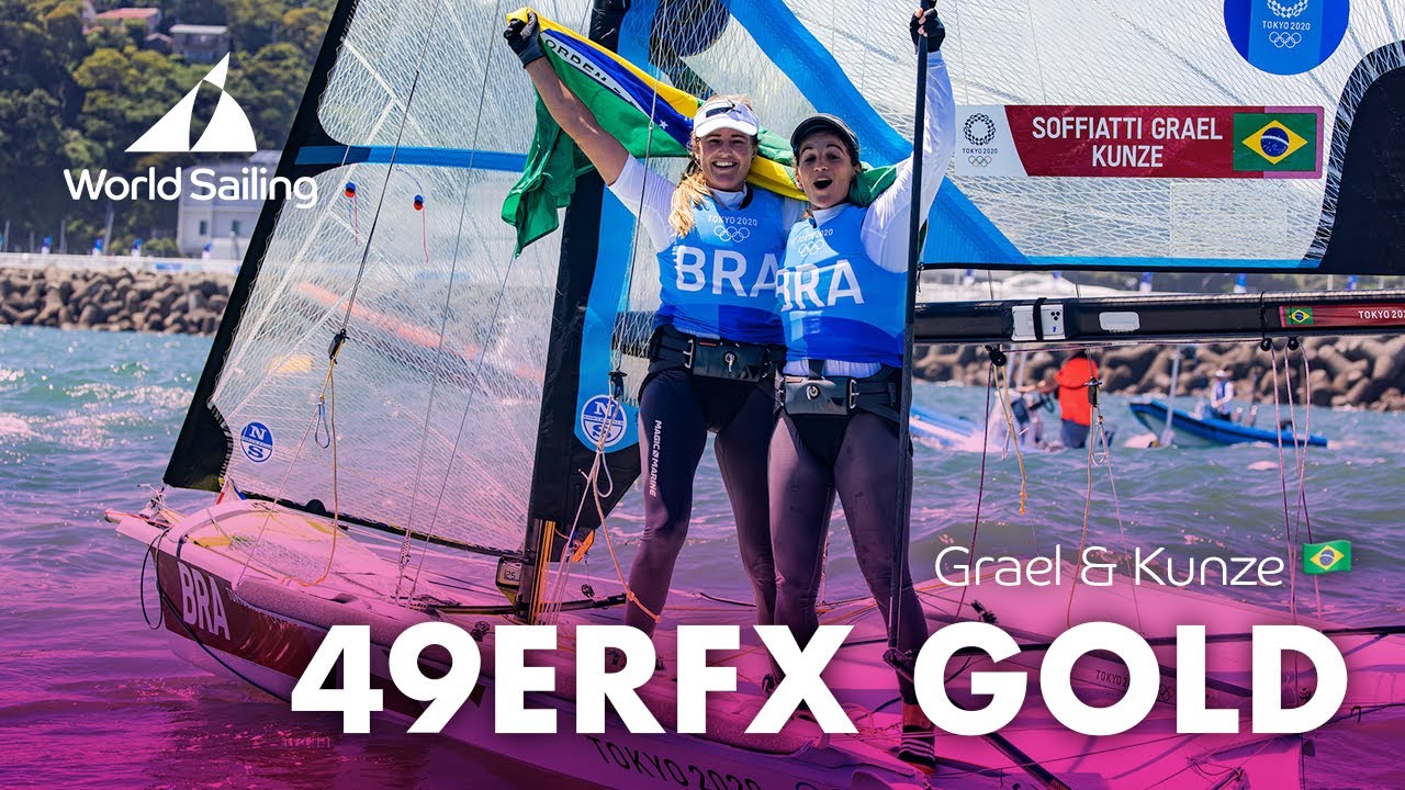 ⁣Grael & Kunze (BRA): 49erFX Gold | Tokyo 2020