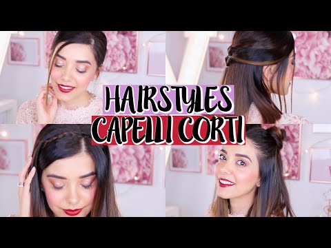 5 ACCONCIATURE FACILI E VELOCI PER CAPELLI CORTI 💁🏻  | Vanessa Ziletti