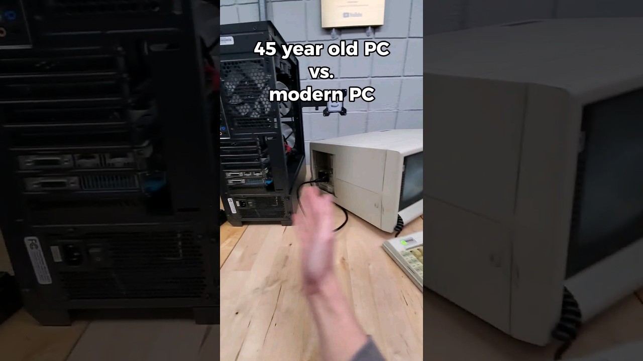 1980s PC vs. 2024 PC 