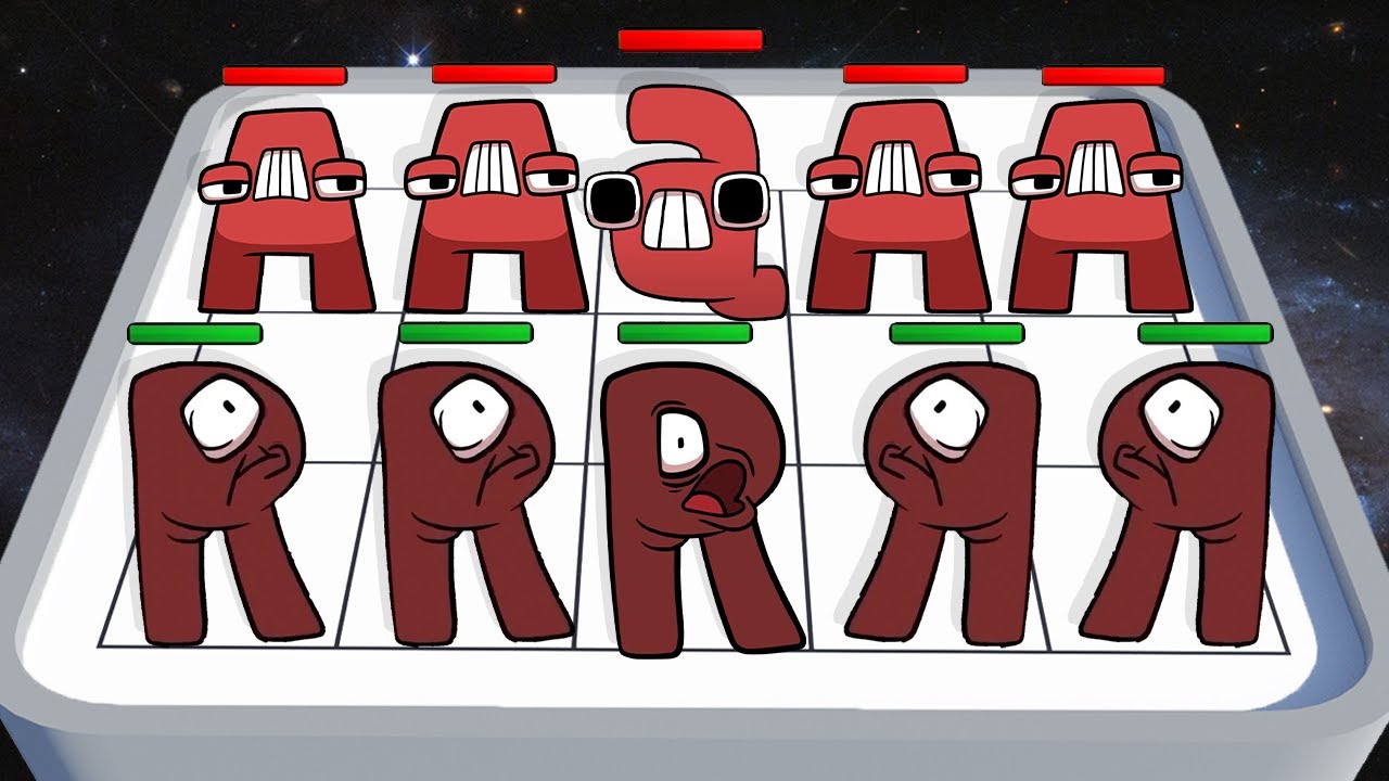 Merge ALPHABET LORE Run - 100 ⭐ All Levels a-z abcdef