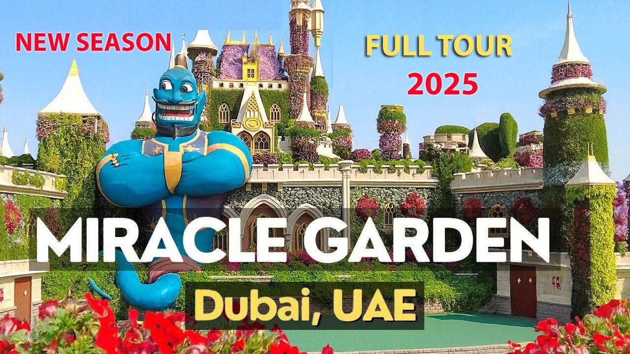 Dubai Miracle Garden 2025 Walking Tour – The Most Beautiful Garden in the World|Singhtseeing Tour