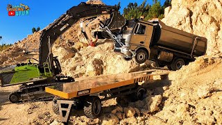 Construction Site Troubles with Mercedes Arocs | Double E E590 | Cars Trucks 4 Fun