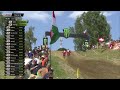 Herlings to the lead of MXGP Race 1 in Loket #MXGPCzechRepublic