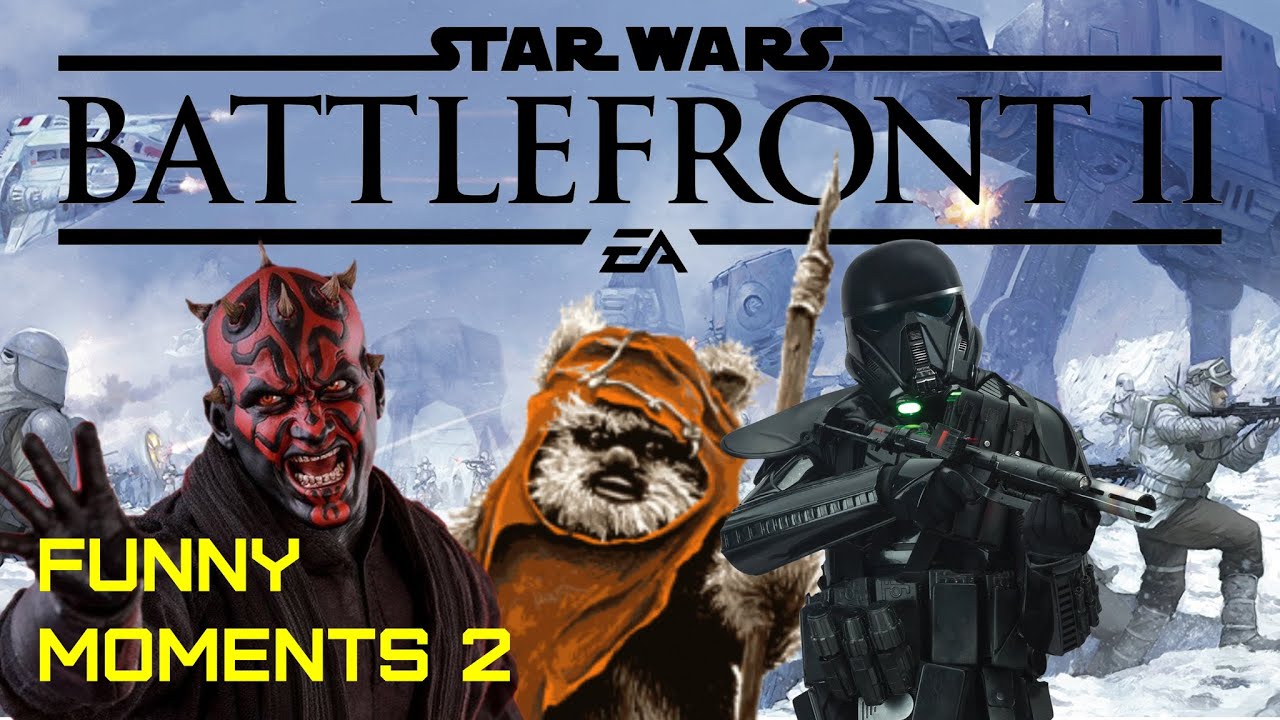 Star Wars Battlefront 2 Funny Moments #2