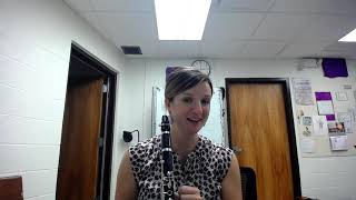 Clarinet: First Three Notes