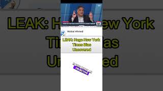Leak Huge New York time bias uncovered for gaza #palestinian #news