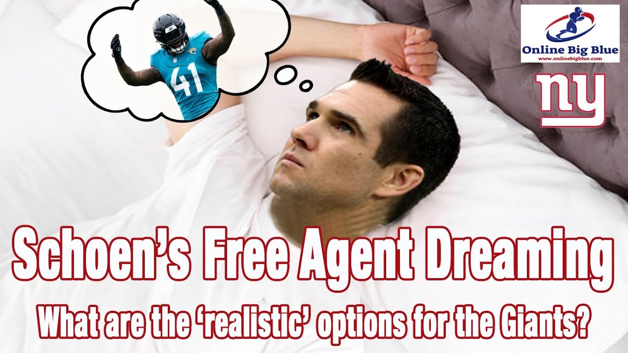 What are the New York Giants 'realistic' Free Agent Options in 2024?