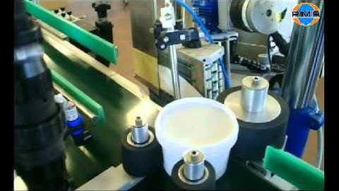 Wraparound labelling on CONICAL CUPS.avi