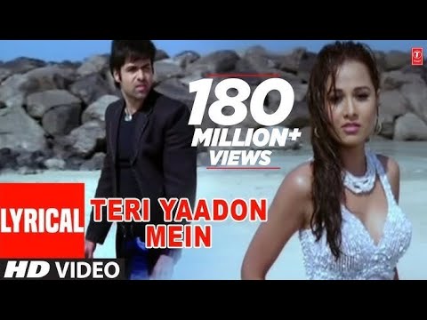 Teri Yaadon Mein Lyrical Video | The Killer | K K, Shreya Ghosal | Emraan Hashmi, Nisha Kothari