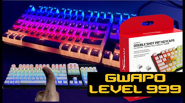 HYPERX DOUBLE SHOT REPLACEMENT KEYCAPS upgrade for Php1,500! || Unboxing / Review / Install