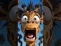 Giraffe's Photo Went Wrong 😂🦒 #shorts #funny #animation #cartoon #viral