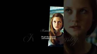 Congratulations Ginny and Harry getting married