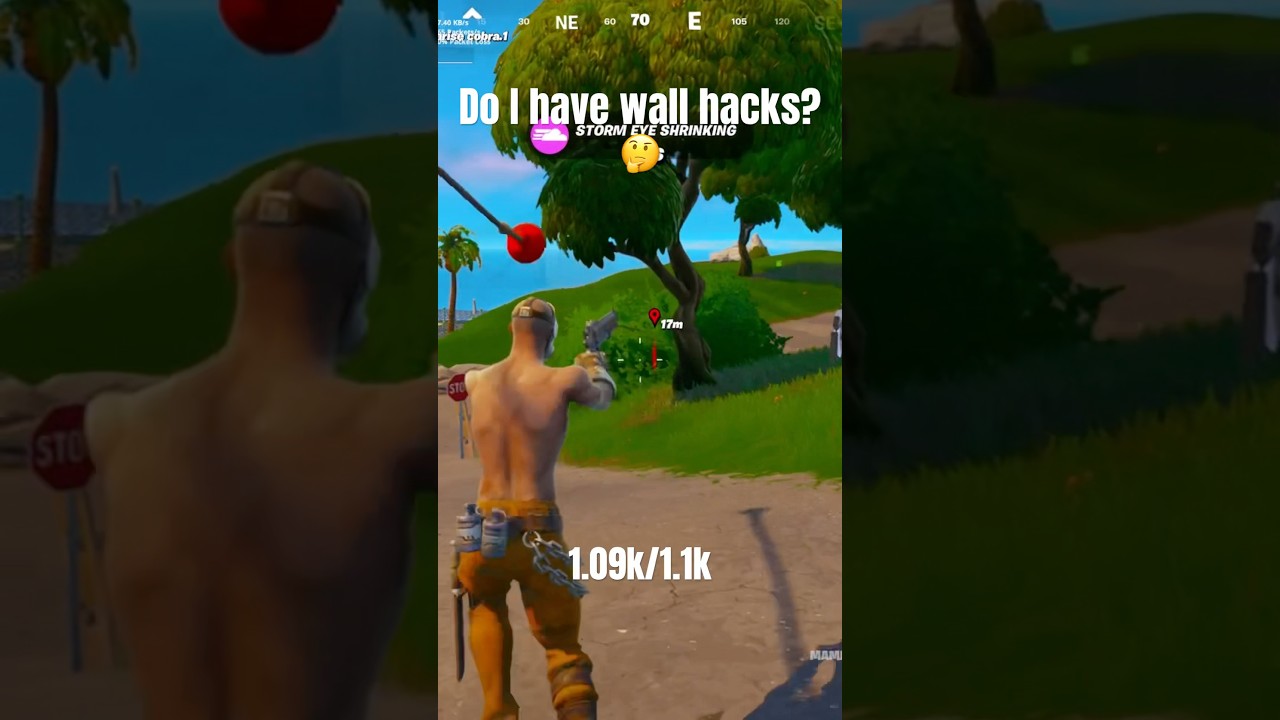 I may have wall hacks 😂 