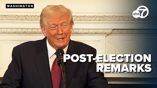 Trump’s post-election remarks: 'Terminate the filibuster!'