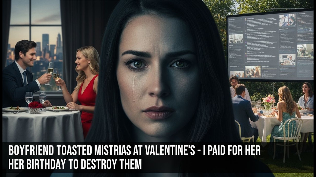 Boyfriend Toasts Mistress at Valentine's Dinner – I Crashed Her Party After Paying for It All