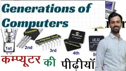 Generation of Computer | कंप्यूटर की पीढ़ियां | Computer Generations in Hindi | Computer ki Pidiya