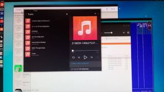 Ubuntu 16.10 Unity8 - Sound indicator menu