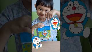 Makan Serba DORAEMON 😆#jajananak #permen #lolipop #biskuit #cookies #telurkejutan #doraemon #nobita