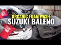 😜 "Experience the ultimate care for your Baleno with an organic foam wash" 🙂↔️ #suzuki #baleno