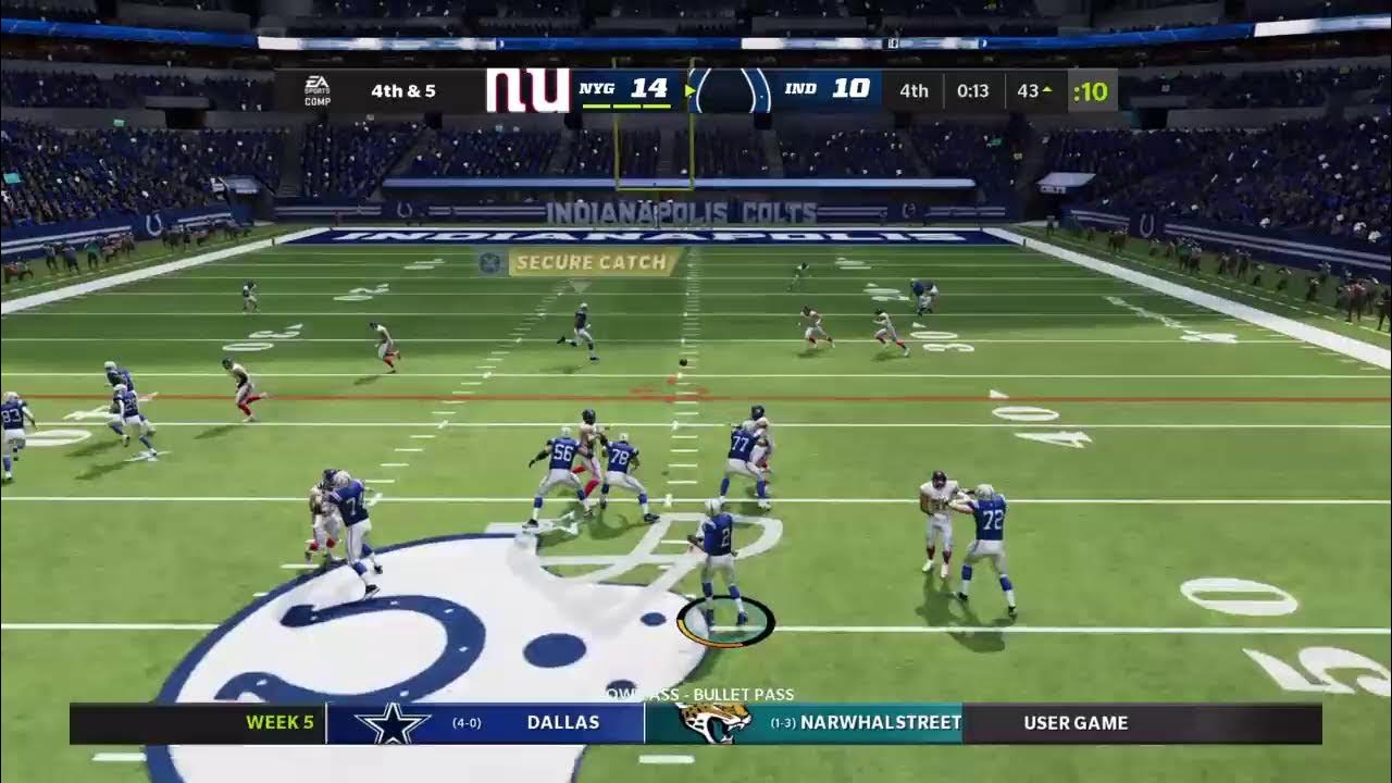 Colts vs Giants YouTube