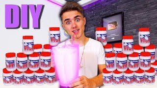 DIY GIANT MARSHMALLOW FLUFF MILKSHAKE! {10 Litres} *Actually tastes amazing!*
