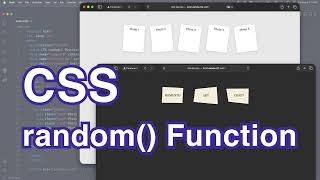 Random Distortion &amp; Synced Properties with CSS random() ｜ JS不要！CSSのrandom()で実装するランダム変形と複数プロパティの連動制御
