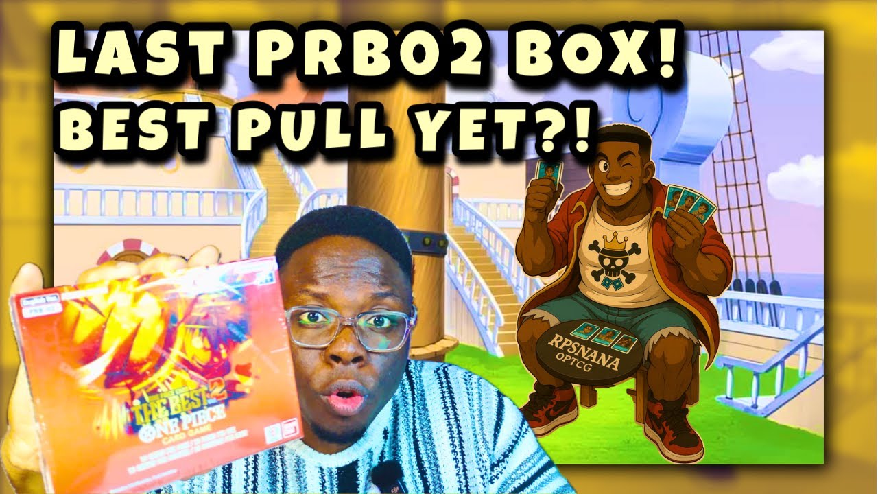 One Piece TCG PRB-02 SOLD OUT! Last Box Opening! Chasing GOLD or a MANGA Pull!?