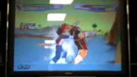Budokai 3 - Vegeta combo demo