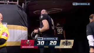 Drew Brees Takes One Final Look At The Superdome